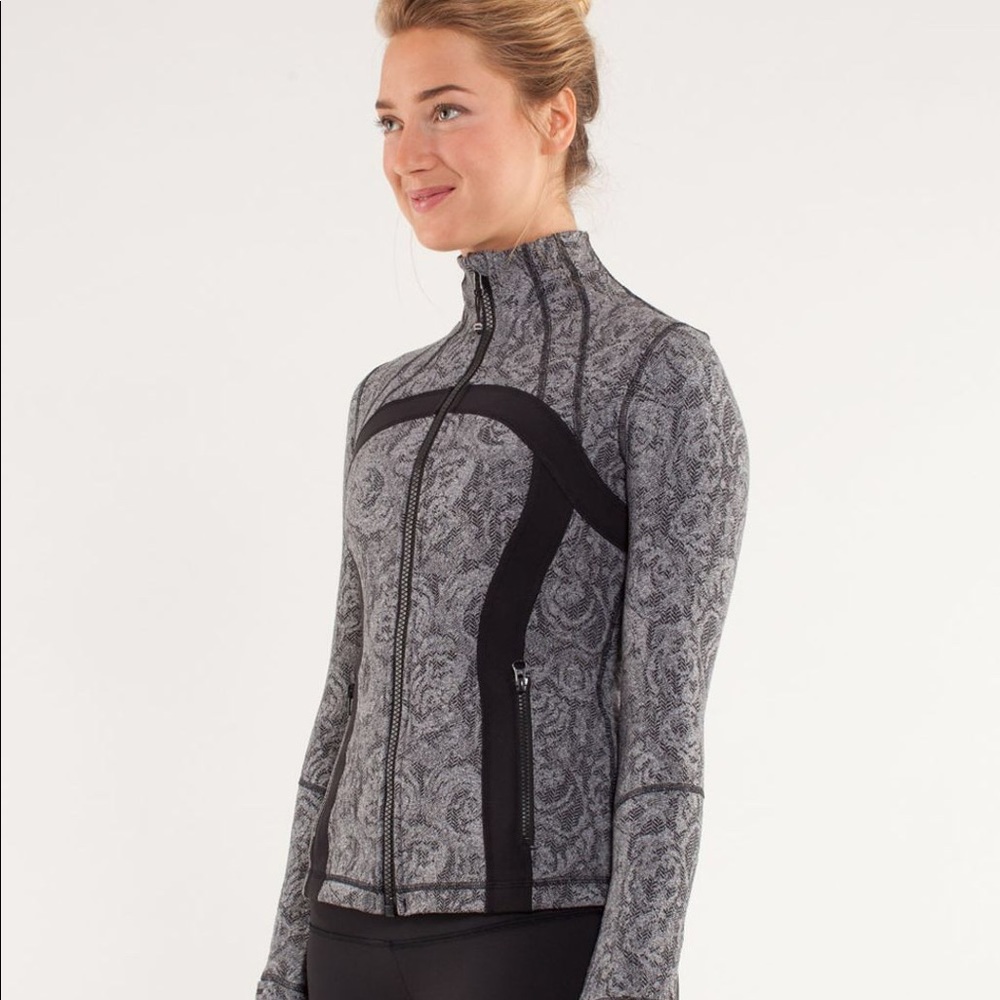 Lululemon Brushed Rose Herringbone Define Jacket